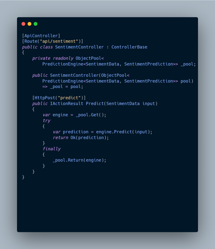 AI-Driven ASP.NET Core Development with ML.NET
